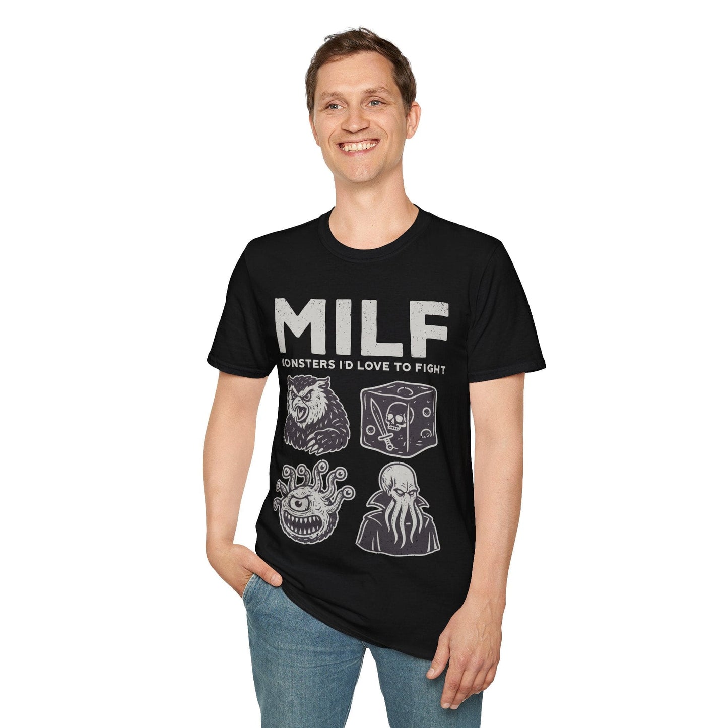 MILF – Monstruos a los que me encantaría enfrentar Camiseta de D&D