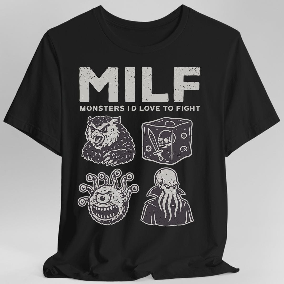 MILF – Monstruos a los que me encantaría enfrentar Camiseta de D&D