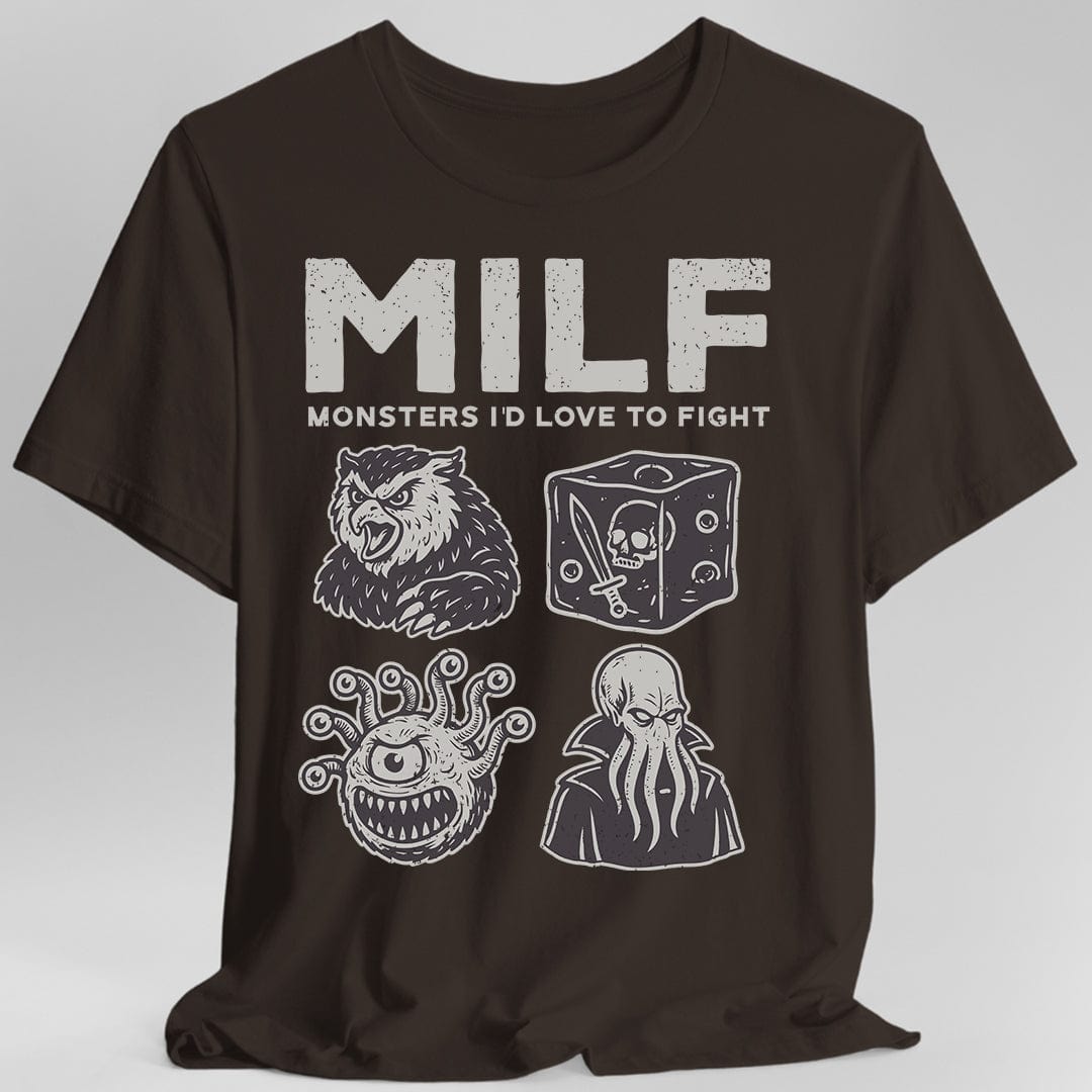 MILF – Monstruos a los que me encantaría enfrentar Camiseta de D&D