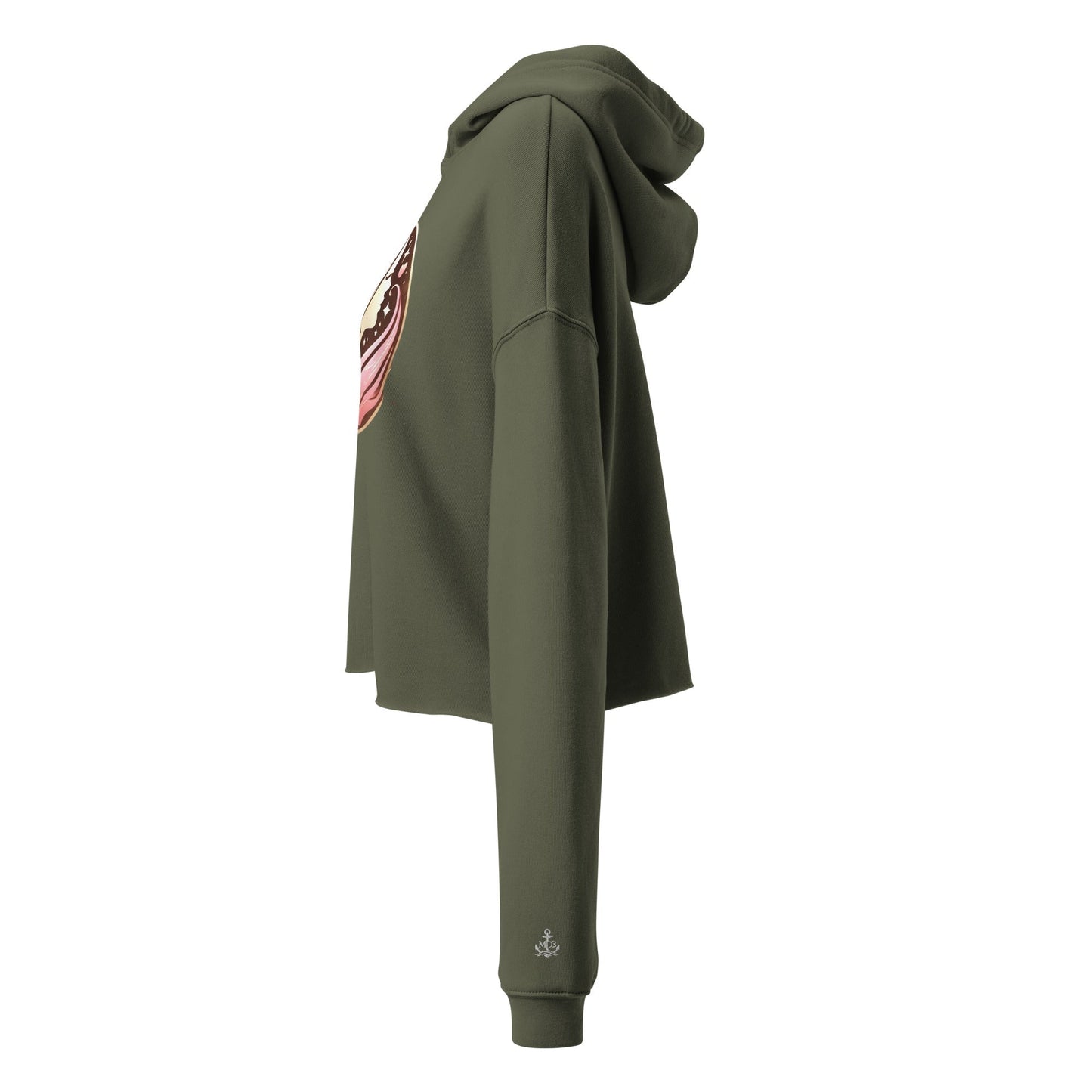 Million Dollar Beauties Debut Emblem Crop Hoodie