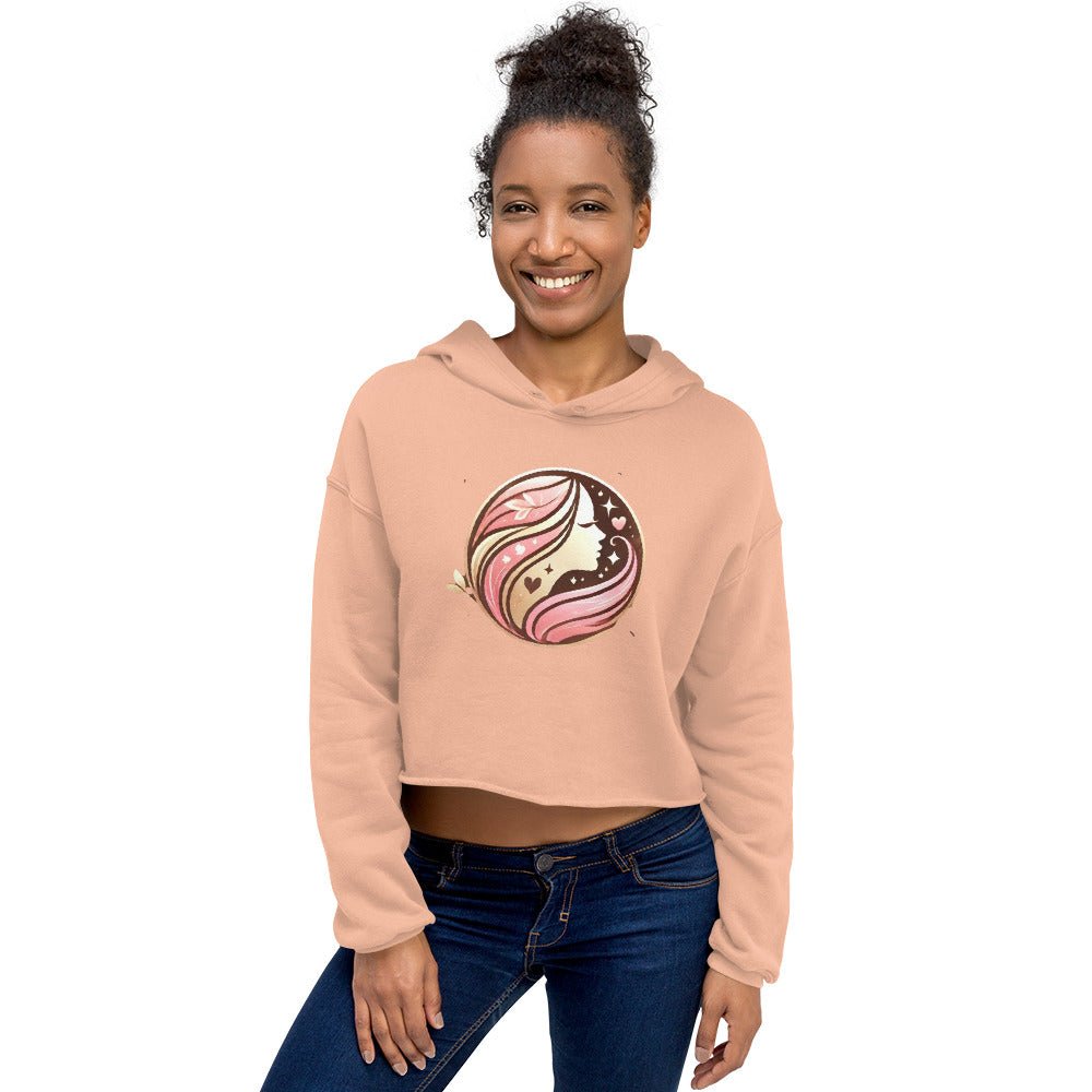Million Dollar Beauties Debut Emblem Crop Hoodie