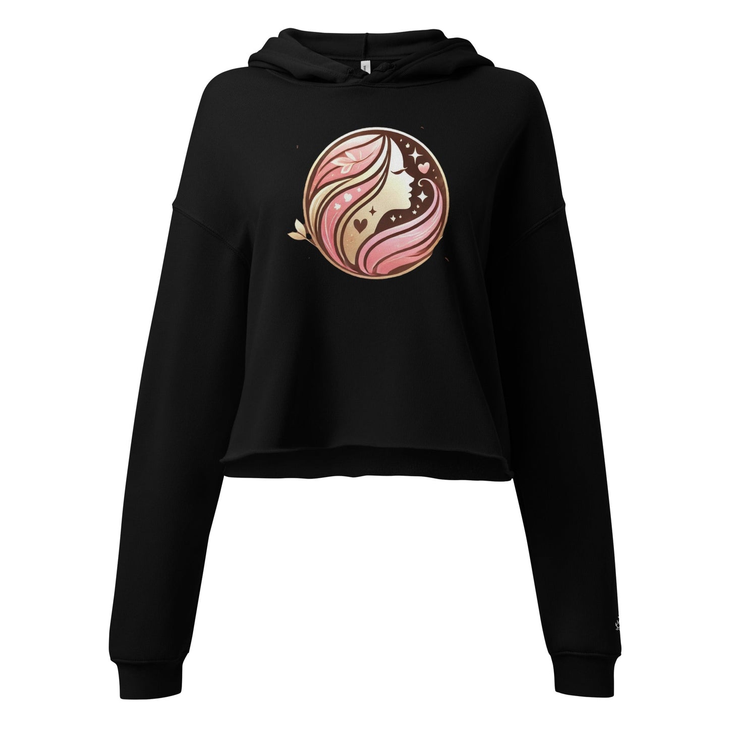 Million Dollar Beauties Debut Emblem Crop Hoodie