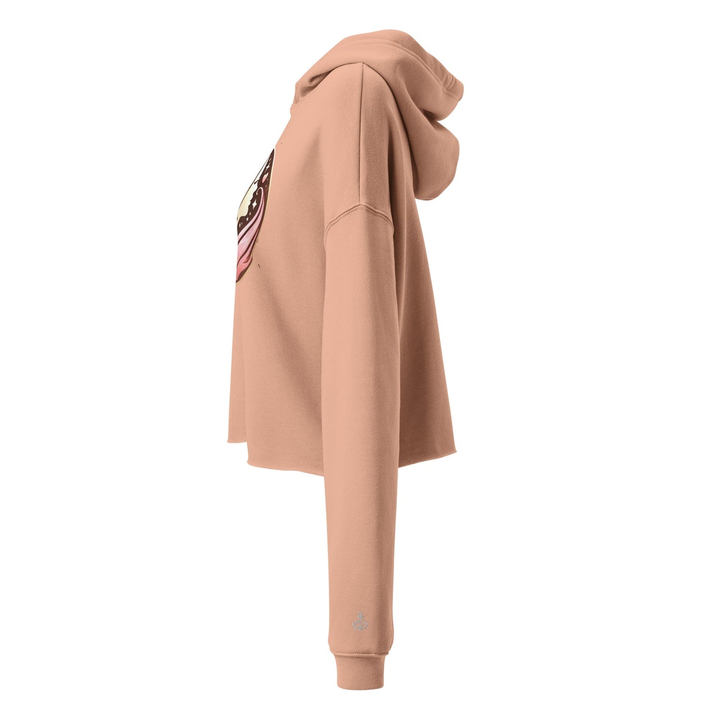 Million Dollar Beauties Debut Emblem Crop Hoodie