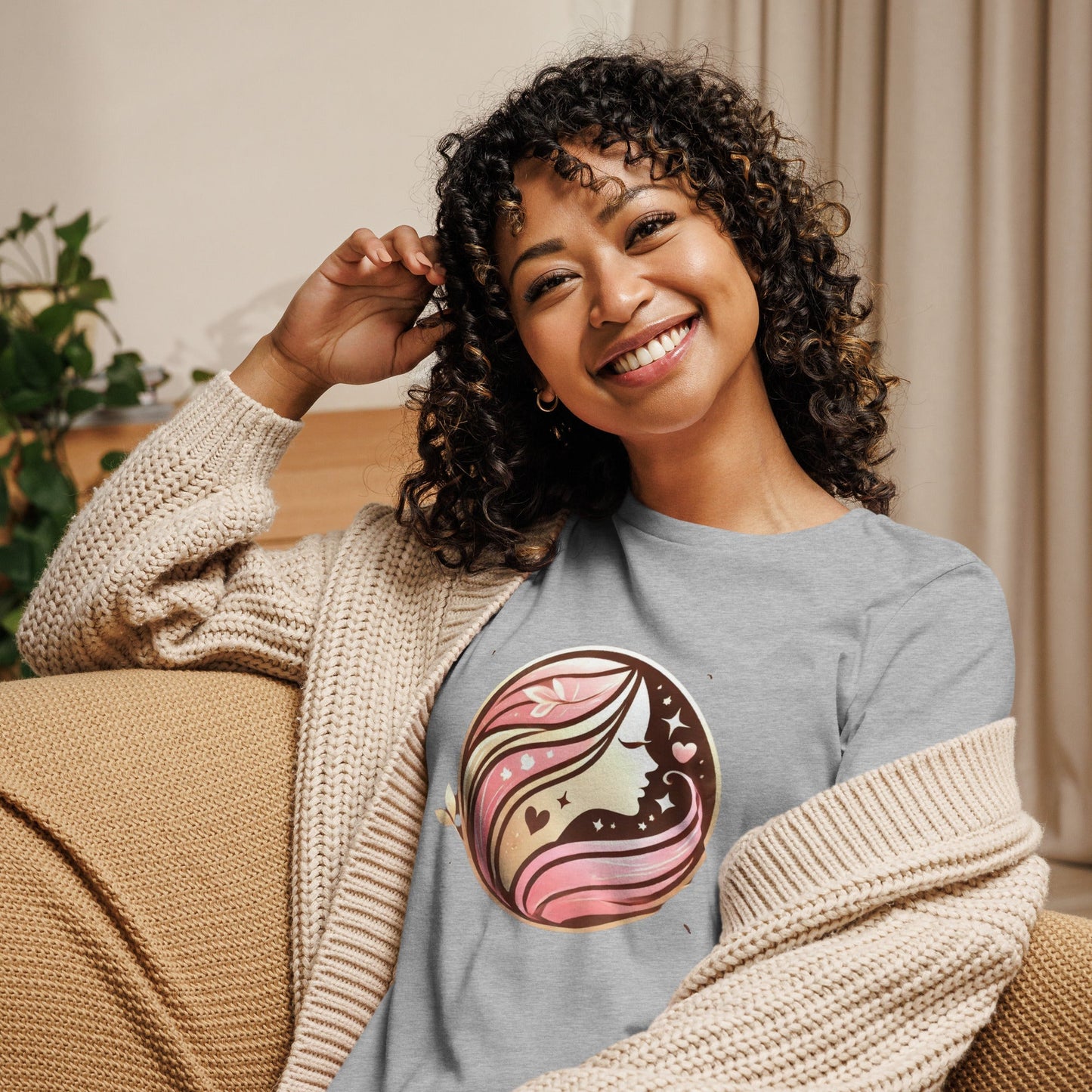 Camiseta relajada de mujer con el logo de Million Dollar Beauties