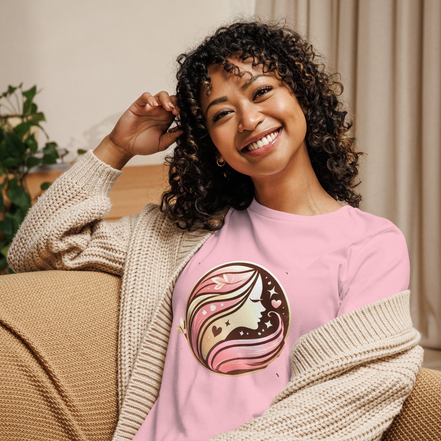 Camiseta relajada de mujer con el logo de Million Dollar Beauties