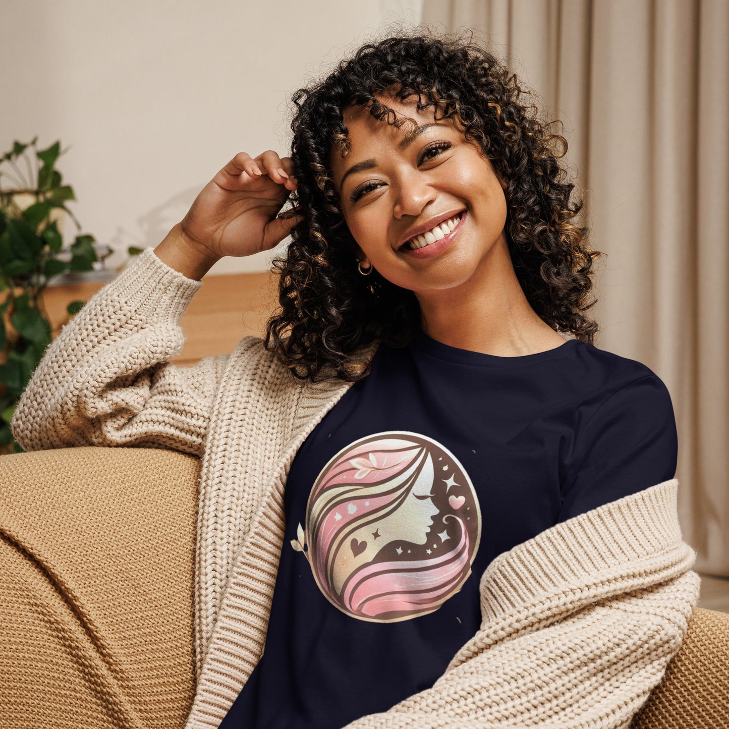 Camiseta relajada de mujer con el logo de Million Dollar Beauties