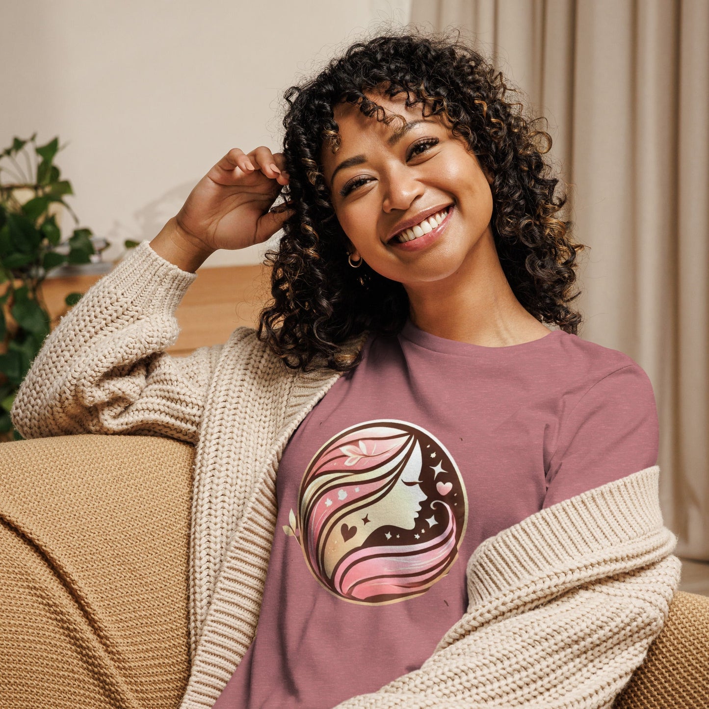 Camiseta relajada de mujer con el logo de Million Dollar Beauties