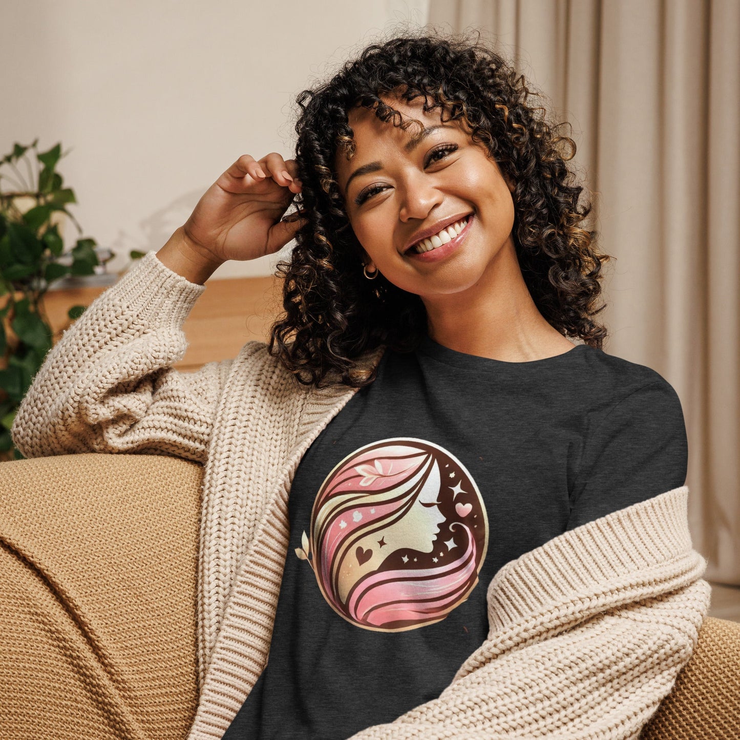 Camiseta relajada de mujer con el logo de Million Dollar Beauties