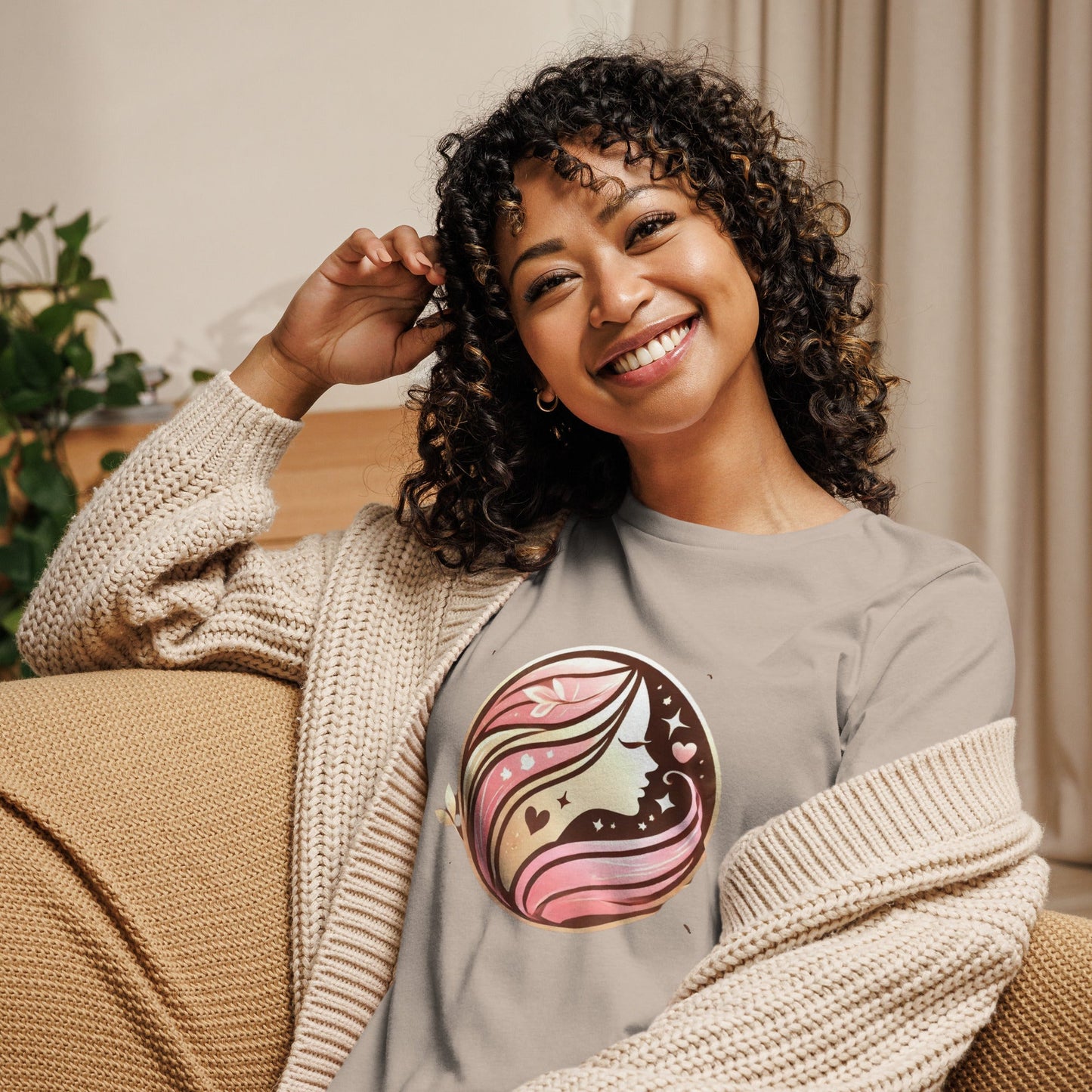 Camiseta relajada de mujer con el logo de Million Dollar Beauties