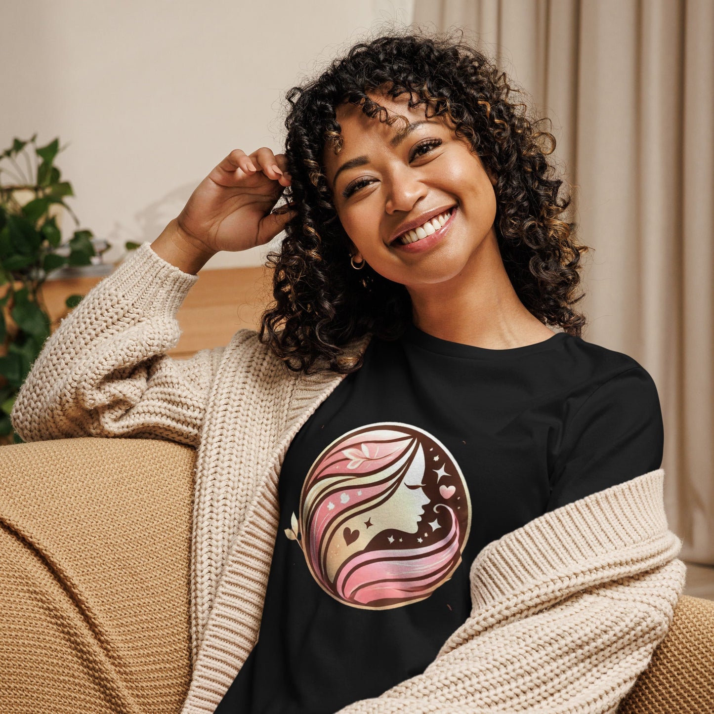 Camiseta relajada de mujer con el logo de Million Dollar Beauties