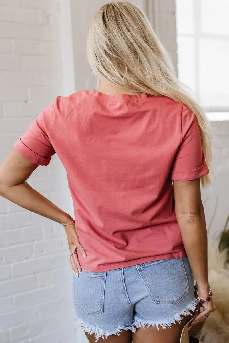 Pants Love Salve Mineral Red Nashville Graphic Tee Unisex Casual Fashion Top