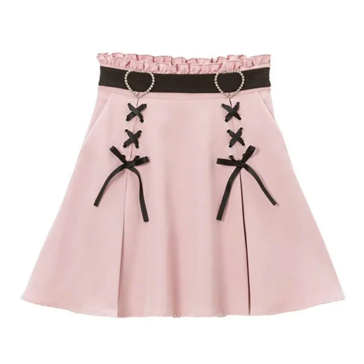 Harajuku Slim Fit Mini Skirt