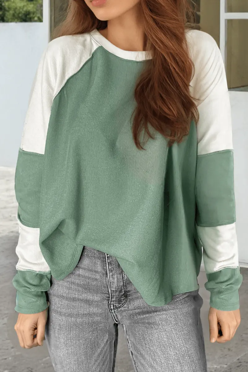 Viscose Long Sleeve Top | Love Salve Mint