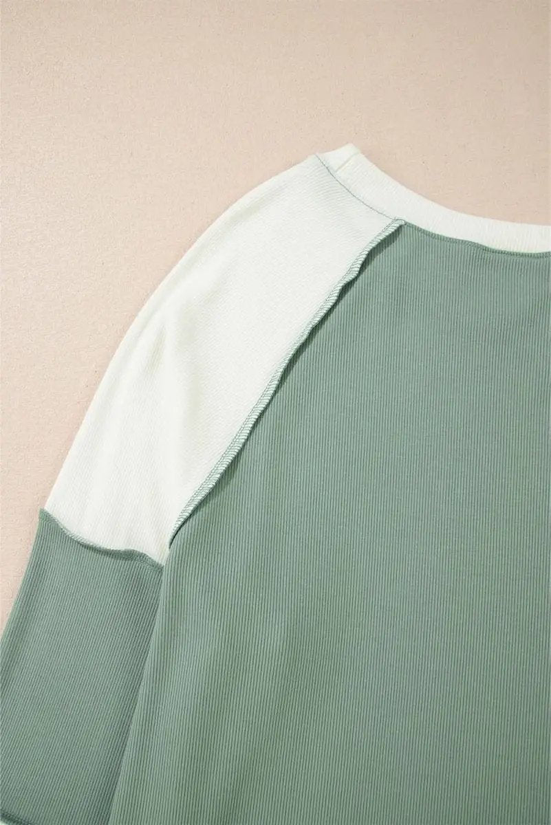 Viscose Long Sleeve Top | Love Salve Mint