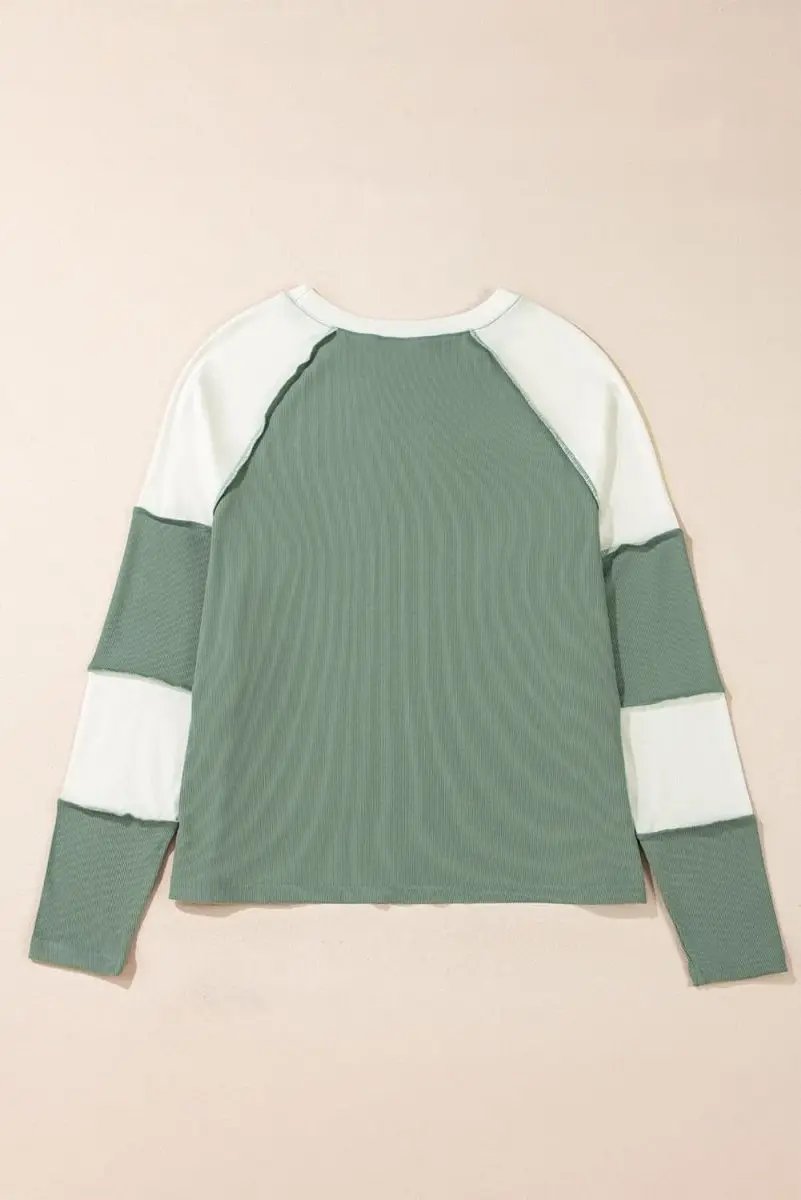 Viscose Long Sleeve Top | Love Salve Mint