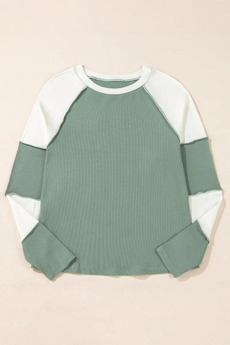 Viscose Long Sleeve Top | Love Salve Mint