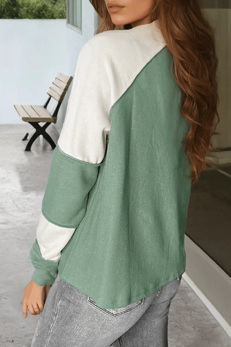 Viscose Long Sleeve Top | Love Salve Mint