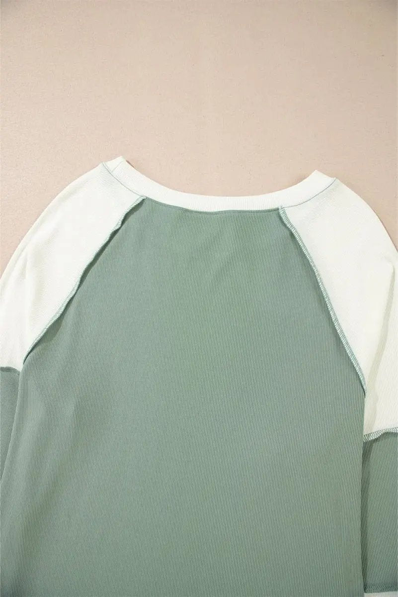 Viscose Long Sleeve Top | Love Salve Mint