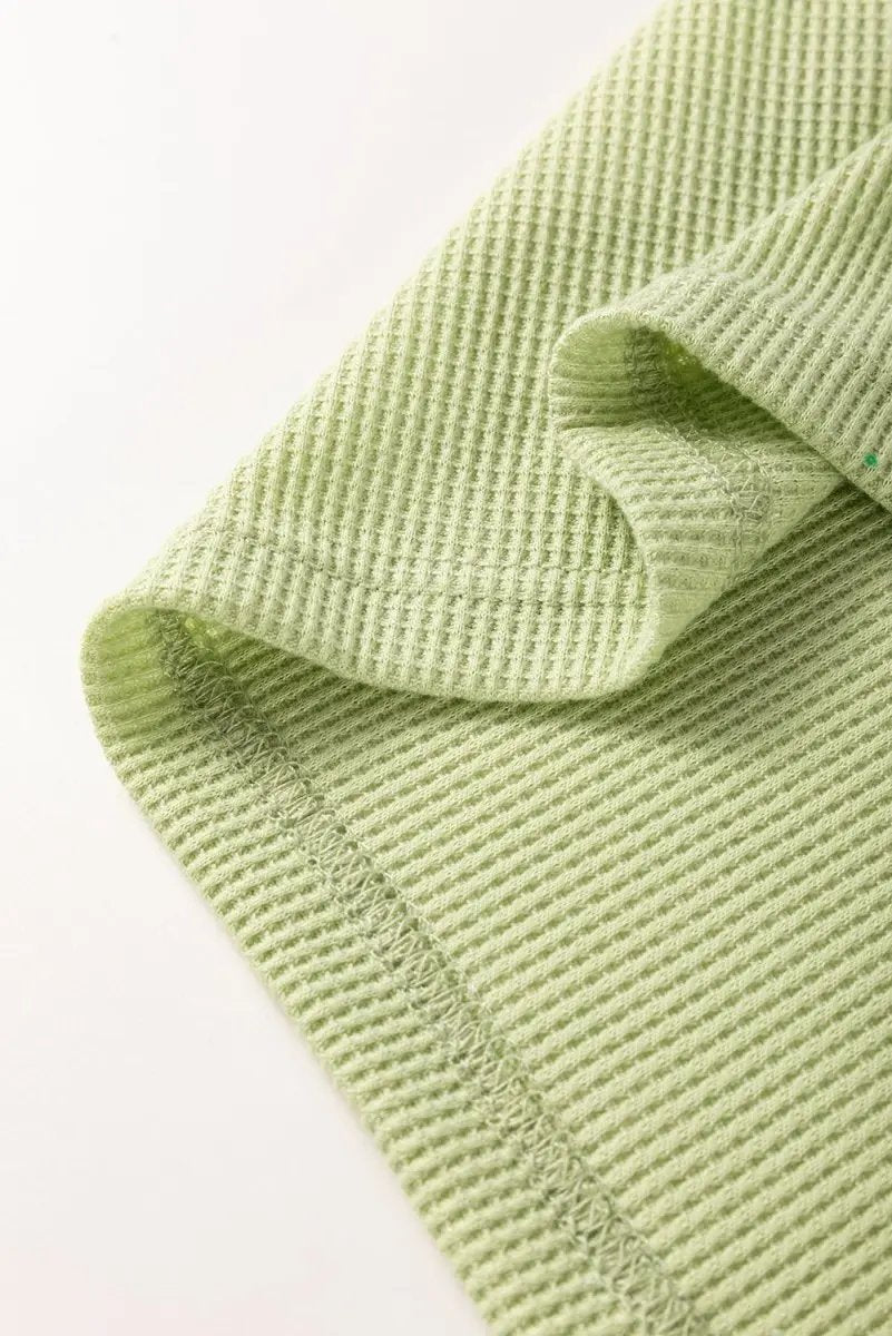Sweaters Love Salve Mint Green Knit Top Daily Wear Women's Colorblock Tee: Soft, Striped