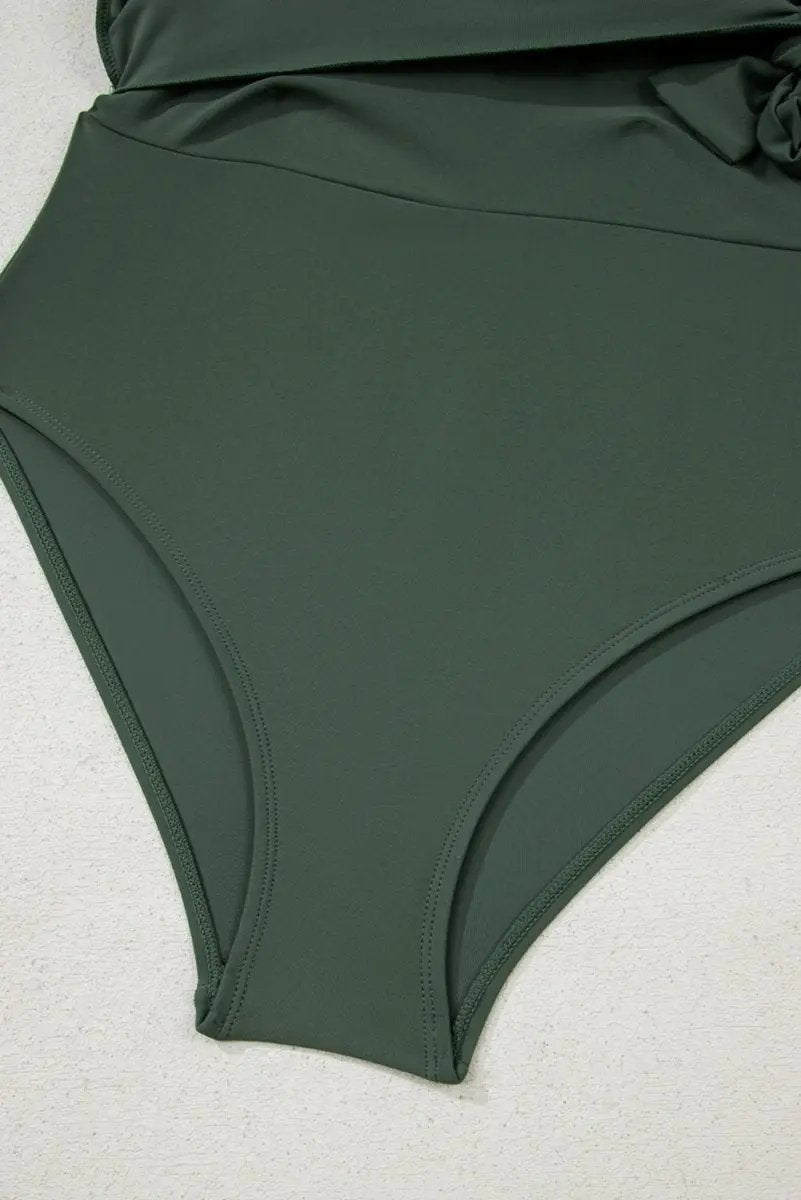 Dresses Love Salve Green Swim Dress Women's Vacation One-Piece Adjustable Straps A-Line