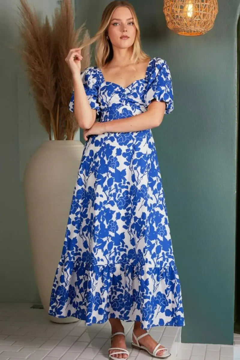 Dresses Trendsi Floral Cutout Dress Women's Party Mini Dress Sweetheart Neck, USA Ship