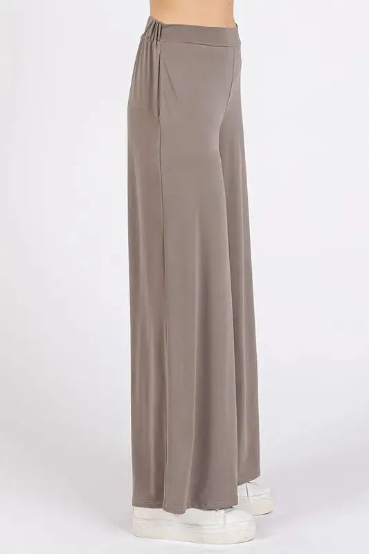 Trendsi Yoga Pants Women's Air Stretch Wide Leg Lounge Pants Comfy Elastic Waist