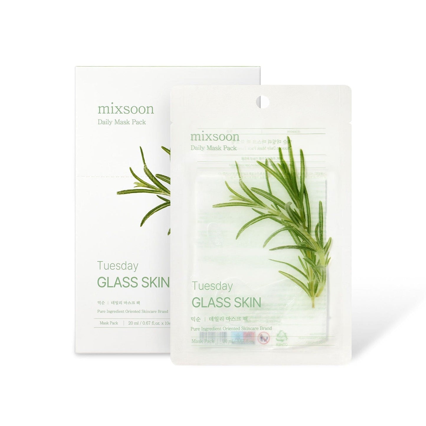 mixsoon Daily Mask Pack Tuesday 20ml X 10ea