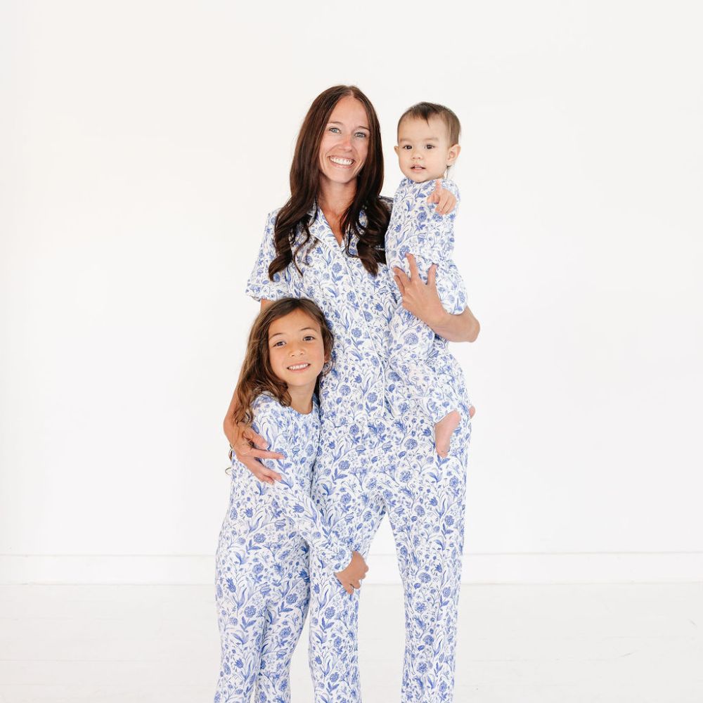 Porcelain Vine Bamboo Toddler Pajama Set