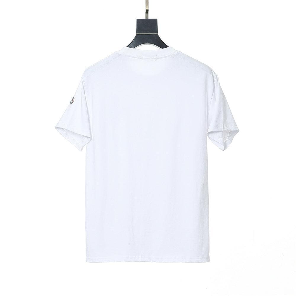 Moncler T-Shirt Without Collar 'White'