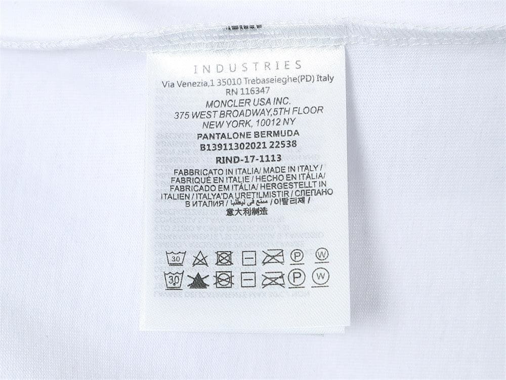 Moncler T-Shirt Without Collar 'White'