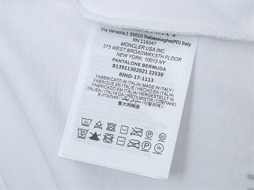 Moncler T-Shirt Without Collar 'White'