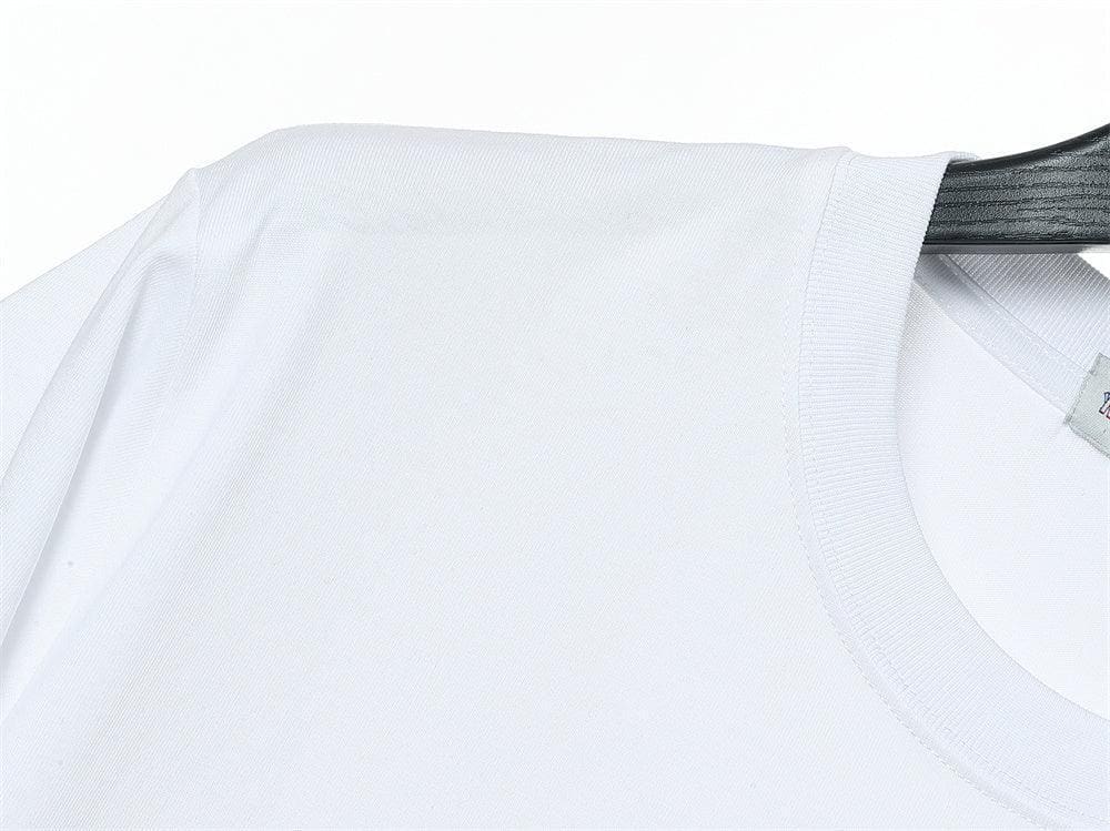 Moncler T-Shirt Without Collar 'White'