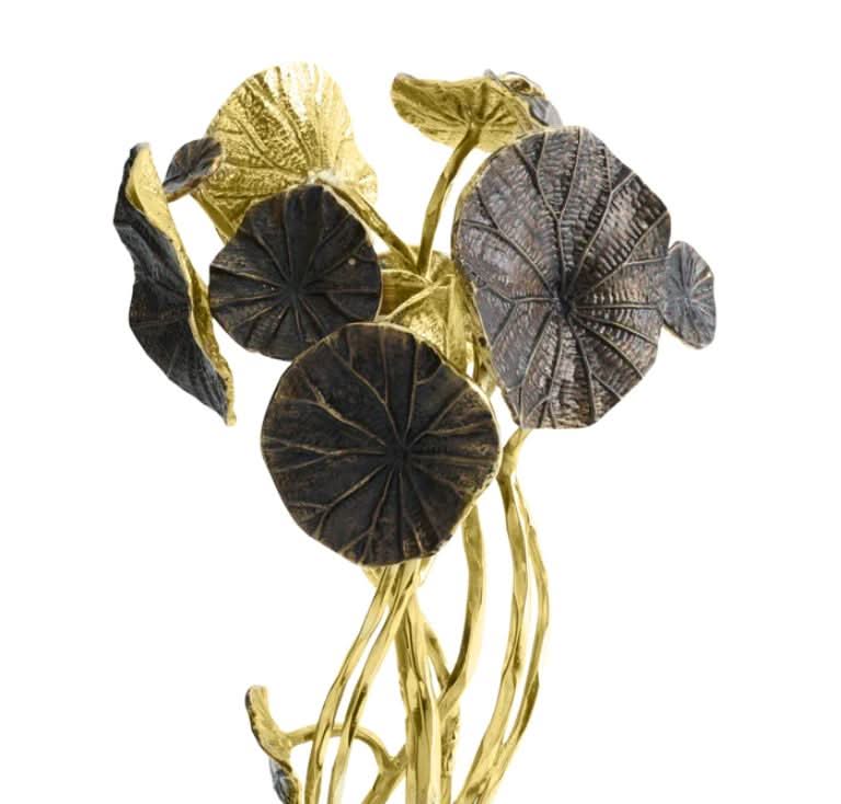 Michael Aram Monet's Garden Golden Sunset Candleholders