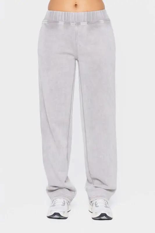 Women's Fleece Loungewear Pants Fleece Pants - Elastic Waist with Pockets - Loungewear Casual