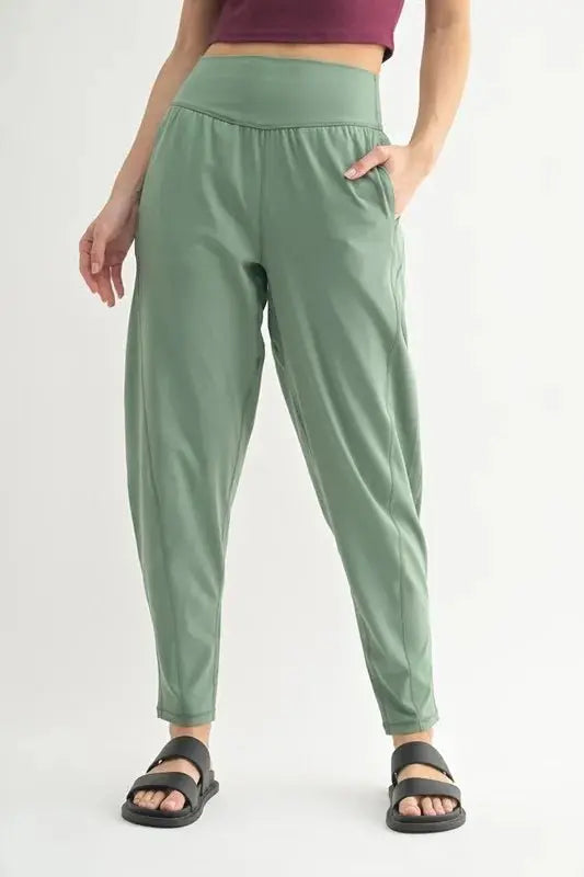 Trendsi Flowbarrel pantalones activos para mujer, leggings de entrenamiento de cintura alta, enviados desde EE. UU.