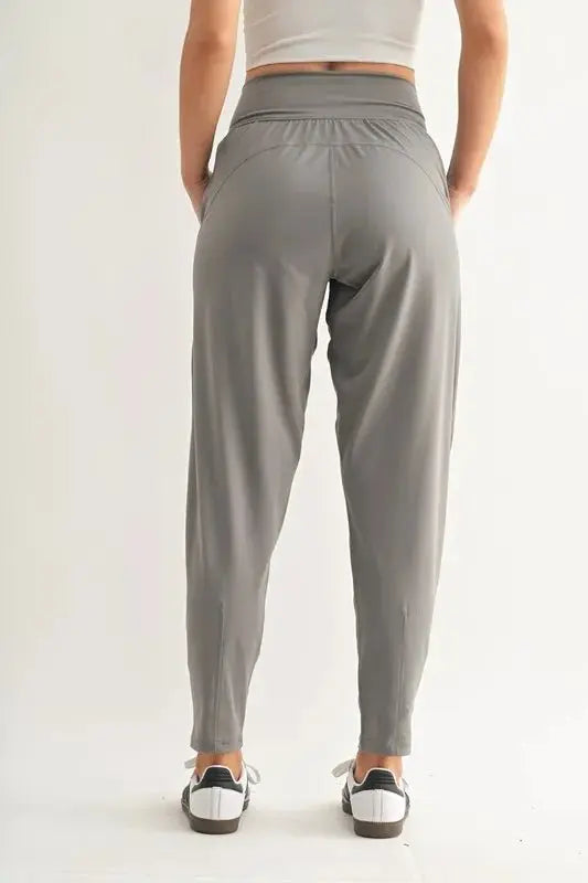 Trendsi Flowbarrel Active Pants Women's Workout Leggings High Waist, USA Ship
