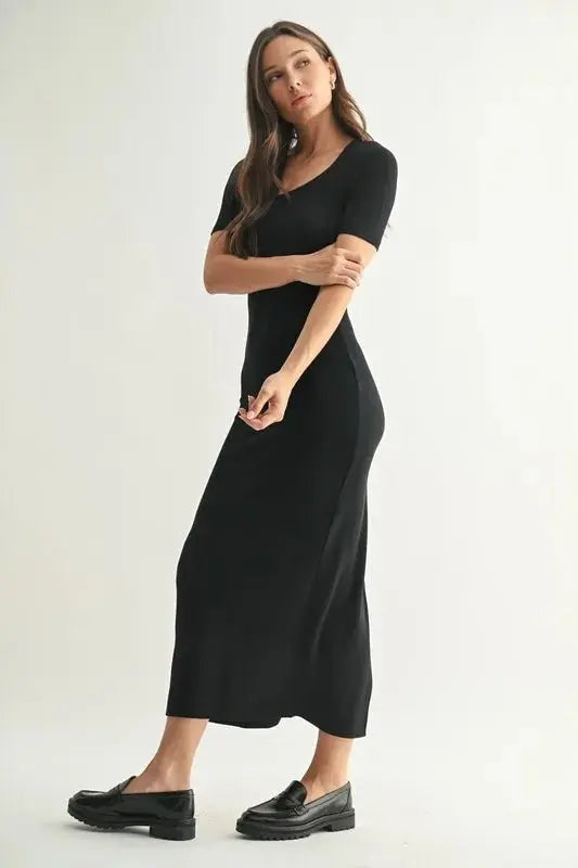 Dresses Trendsi MONO B Soft Drape Laguna Maxi Dress Women's Style - Flowy & Comfy