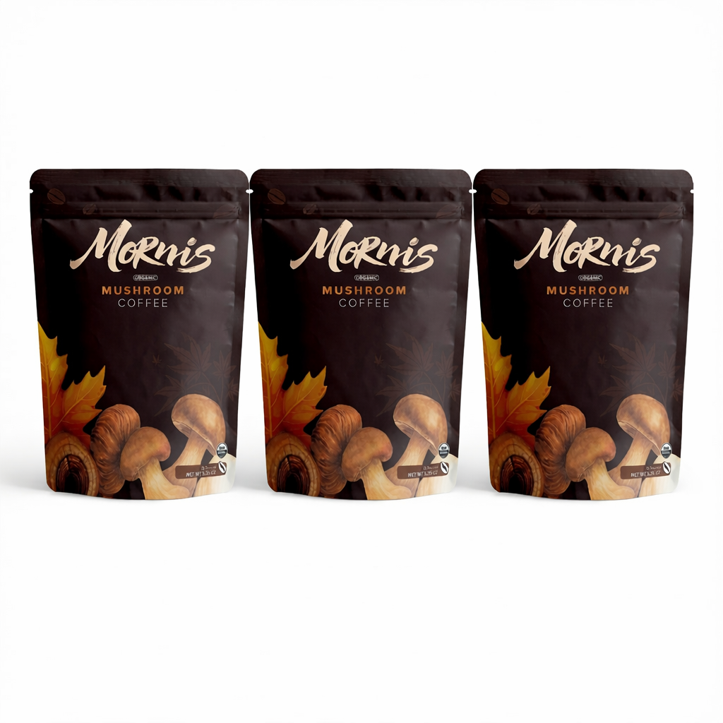 Organic Mushroom Coffee – Adaptogenic Blend for Energy, Focus & Mental Clarity