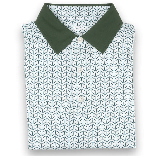 Polo místico verde para hombre