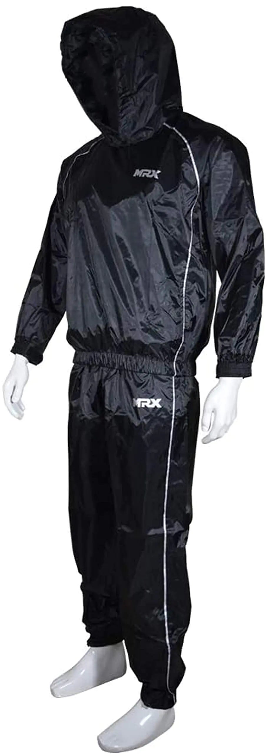 MRX Heavy Duty Sweat Suit for Men & Women Workout Training & Exercise Waterproof Sauna Suit Weight Loss Track Suits Sets
