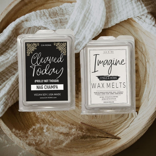 Wax Melts Scented Soy Tarts Variety Pack - Choose Scent and Label Color