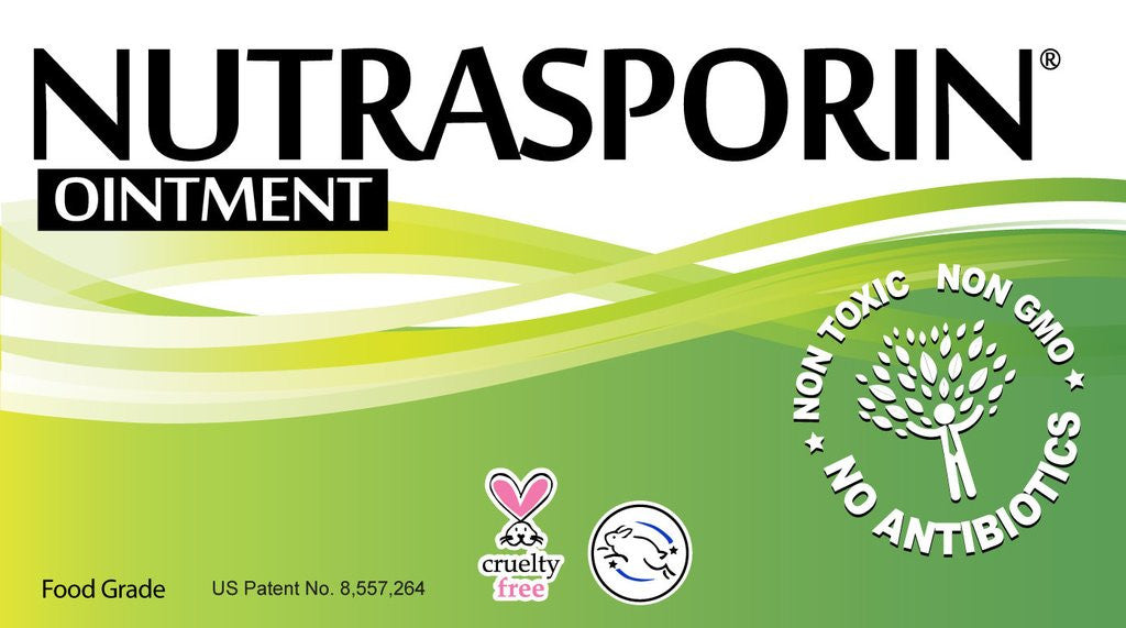 Nutrasporin® - Pomada antiséptica de primeros auxilios totalmente natural, gel de plata de 100 ppm