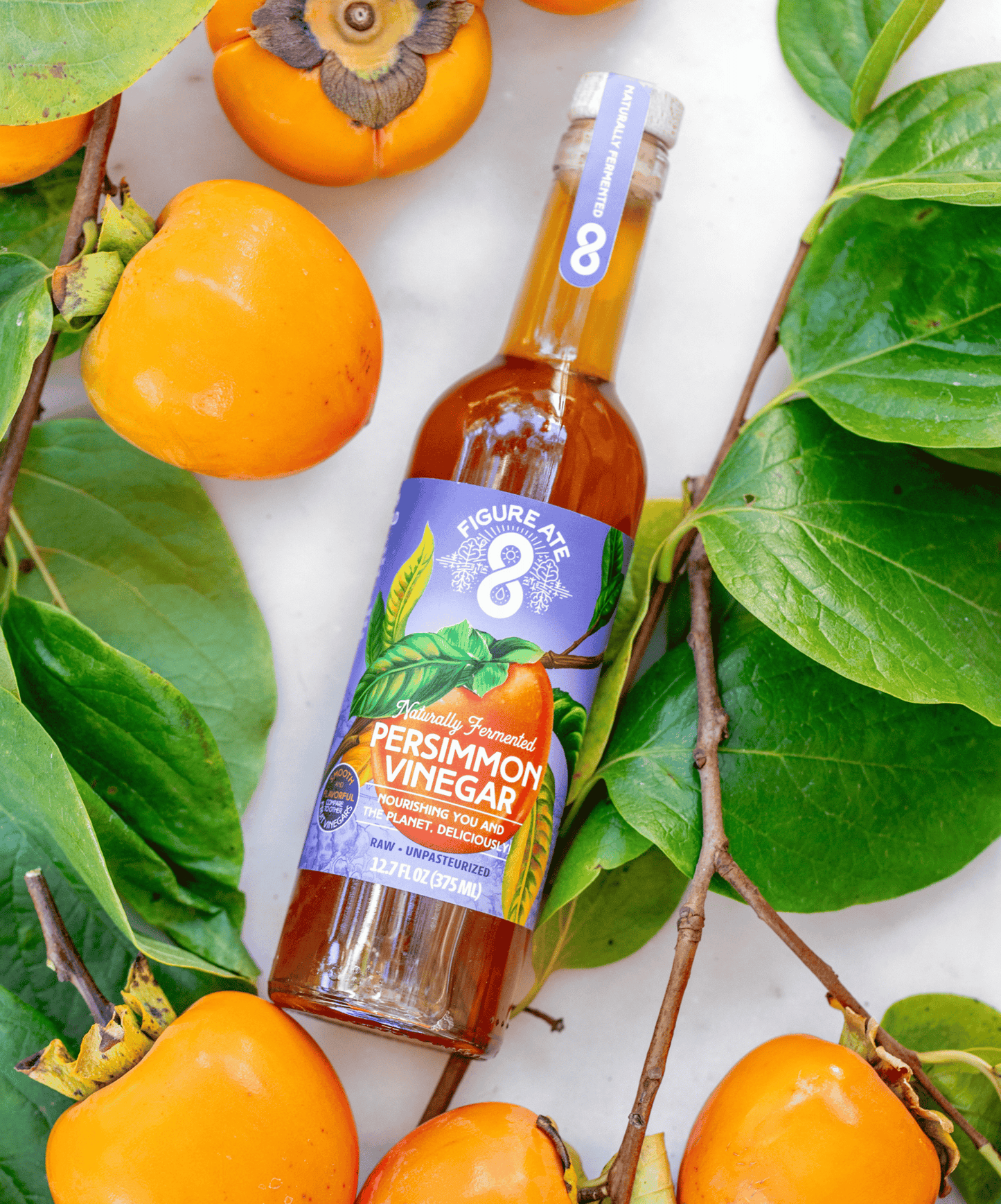 Naturally Fermented Persimmon Vinegar