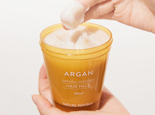 [NATURE REPUBLIC] Argan Essential Deep Care Hair Pack 470ml