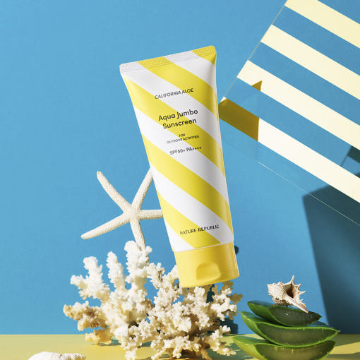 [NATURE REPUBLIC] California Aloe Aqua Jumbo Sunscreen SPF50+ PA++++ 250ml