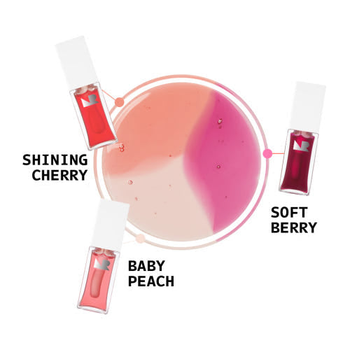 [NATURE REPUBLIC] Glaze Shine Lip Oil 7g (3colors)