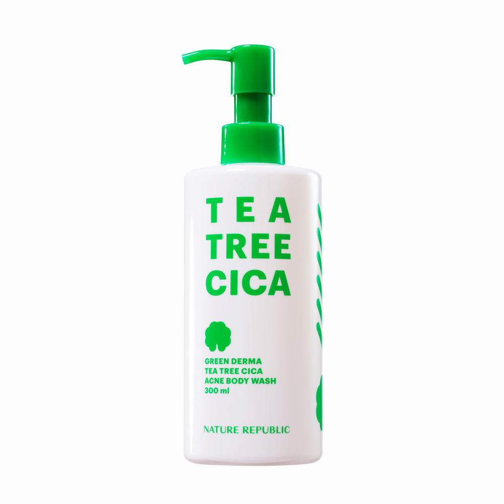 [NATURE REPUBLIC] Green Derma Tea Tree Cica Acne Body Wash 300ml
