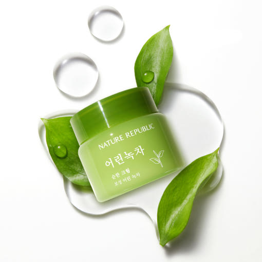 [NATURE REPUBLIC] Mild Green Tea Cream 55ml