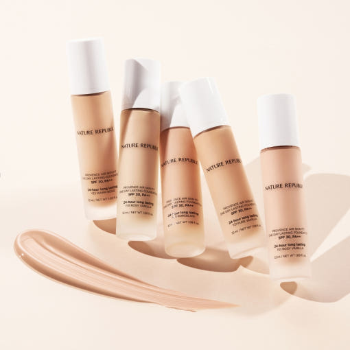 [NATURE REPUBLIC] Provence Air Skin Fit One Day Lasting Foundation SPF30 PA++ 32ml (3colors)