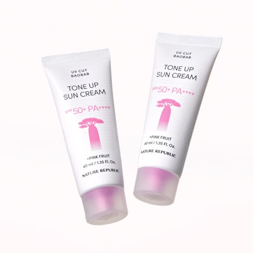 [NATURE REPUBLIC] UV CUT BAOBAB Tone Up Sun Cream SPF50+ PA++++ 40ml+40ml